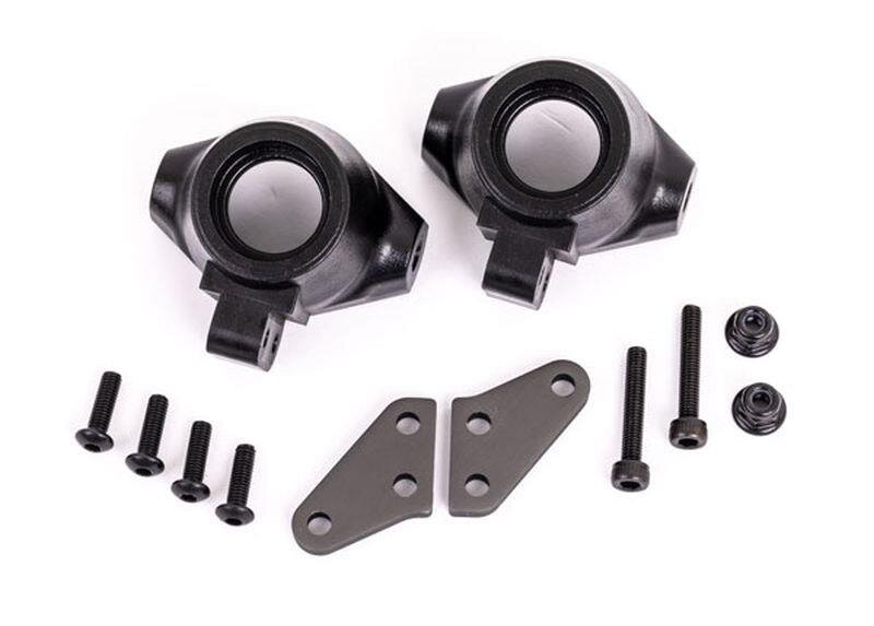 Traxxas 9637A Lenkhebel Alu dunkel eloxiert l/r