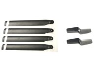 MODSTER BO 105: Rotorblätter + Heckrotor