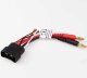 Robbe Ladekabel 4S TRX ID Stecker auf TRX Buchse ca. 100mm