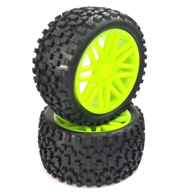 Räderset Buggy grün 32mm vorne 1:10 (2 St.)