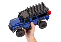 Traxxas TRX-4M LR Defender 4x4 silber RTR inkl. Akku/Lader 1/18 4WD Scale-Crawler