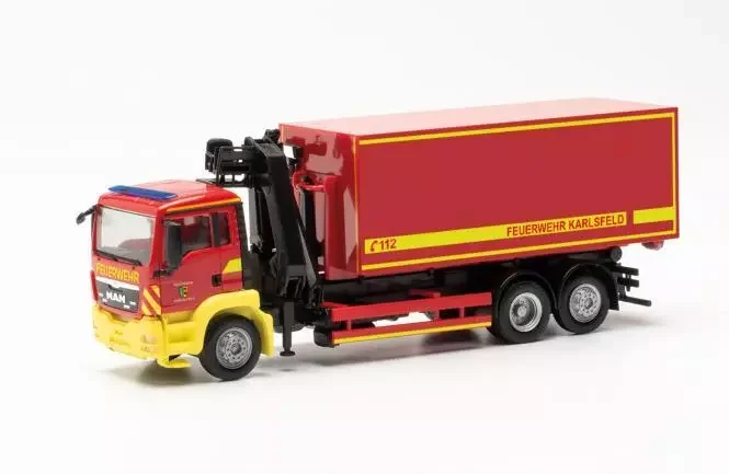 Herpa 96775 MAN TGS LKW"Feuerwehr Karlsfeld", H0