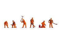 Noch 47012 TT Gleisbautrupp, 6 Figuren