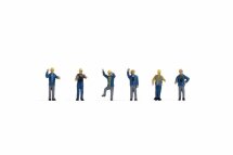 Noch 45279 TT Rangierer Epoche III & IV, 6 Figuren