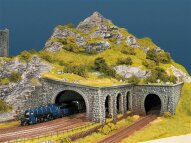 Noch 58248 HO Tunnel-Portal, 2-gleisig