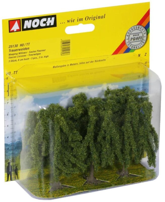 Noch 25130 Trauerweiden, 3 Stück 8 cm hoch