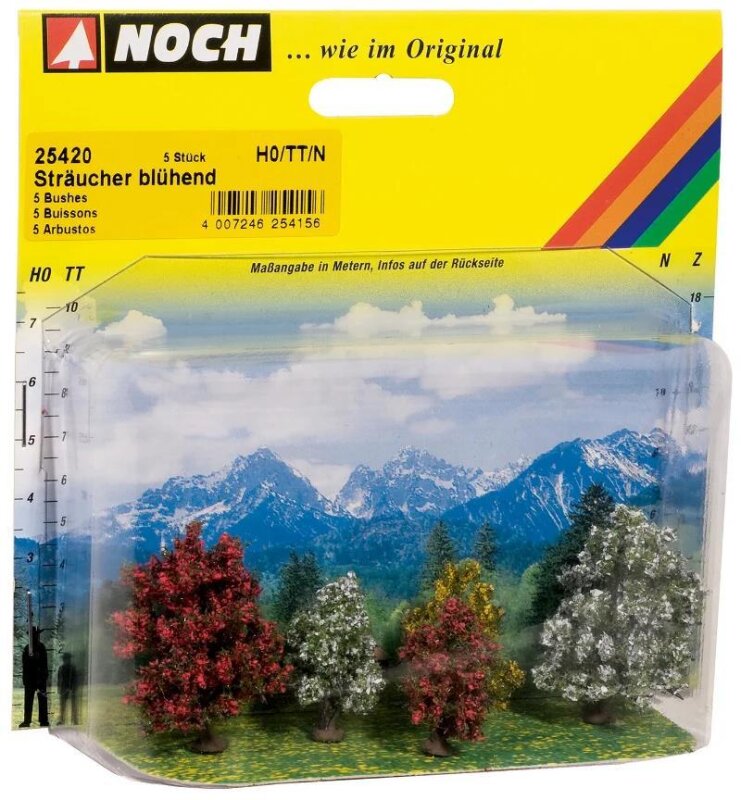 Noch 25420 Sträucher, blühend, 5 Stück 3 - 4 cm hoch