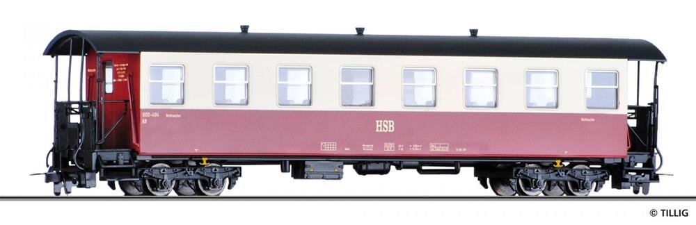 Tillig 13985 H0m Personenwagen Kbtr der HSB, Ep. V