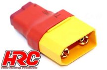 HRC Adapter XT90 Stecker auf Deans / T-Plug Buchse kompakt