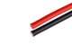 Silikonkabel 0.75mm² schwarz / rot  je 1m