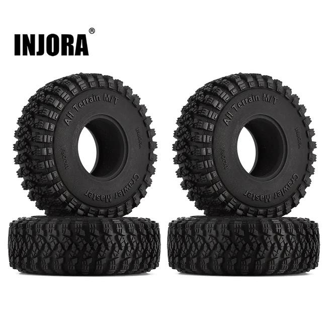 Injora 1.0" 58*20mm All Terrain Crawl Master Reifen für 1/24 RC Crawler (4) (T1008)