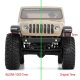 Injora 1.0" 56*22mm Soft Rubber Rock Terrain Reifen für 1/24 RC Crawler (4) (T1005)