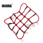 Injora Gepäcknetz - Spannnetz für 1:10 Crawler rot