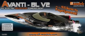 DF-Models AVANTI Brushless Rennboot V2 - RTR | No.3630