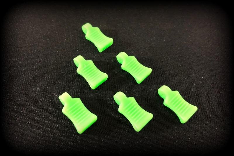 Absima 2440056 Gummi Splint - Grip, neon-grün (6)