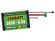 Pichler LiFe Akku EGOBATT 3000mAh - 6.6V (25C) - MPX &amp; JR