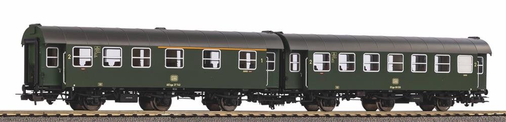 Piko 58265 H0 2er Set Umbauwagen AB3yg + B3yg DB IV