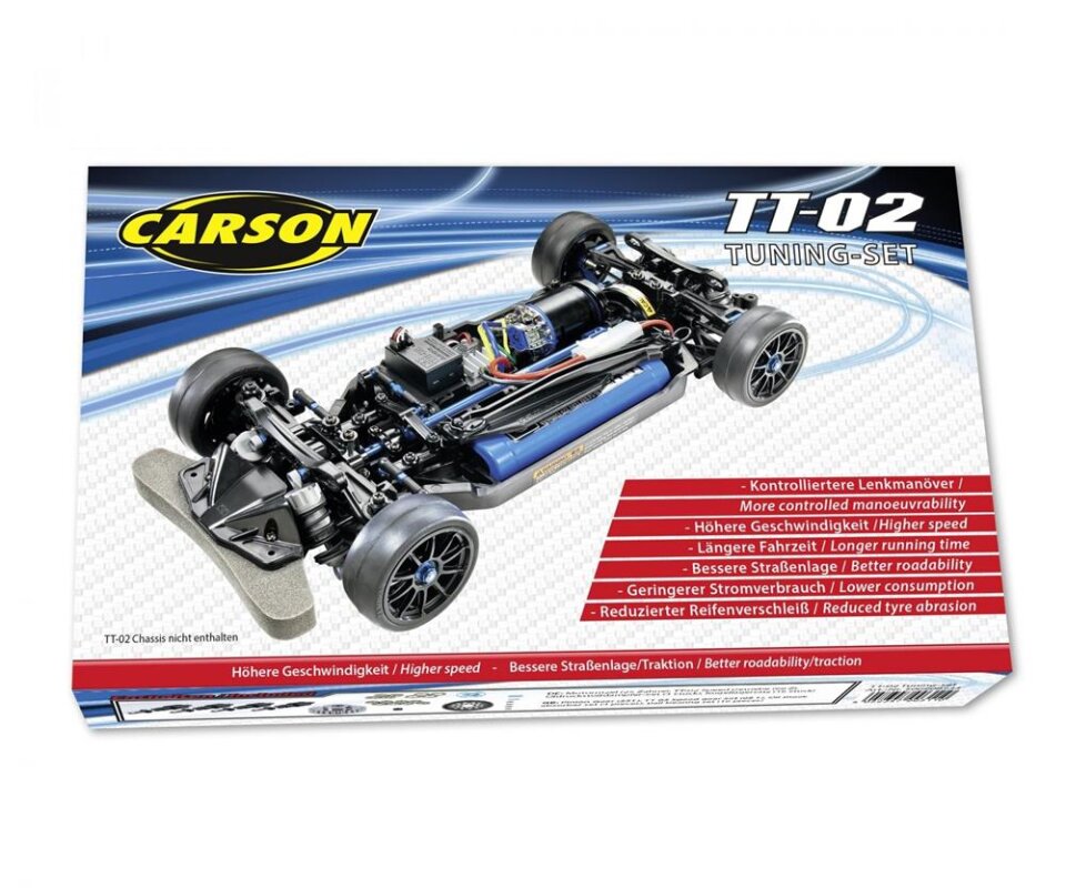 Tuningset für Tamiya TT02 mit Kugellagern