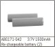 Absima 3.7V 1500mAh (2) Akkus für First Step 1:14