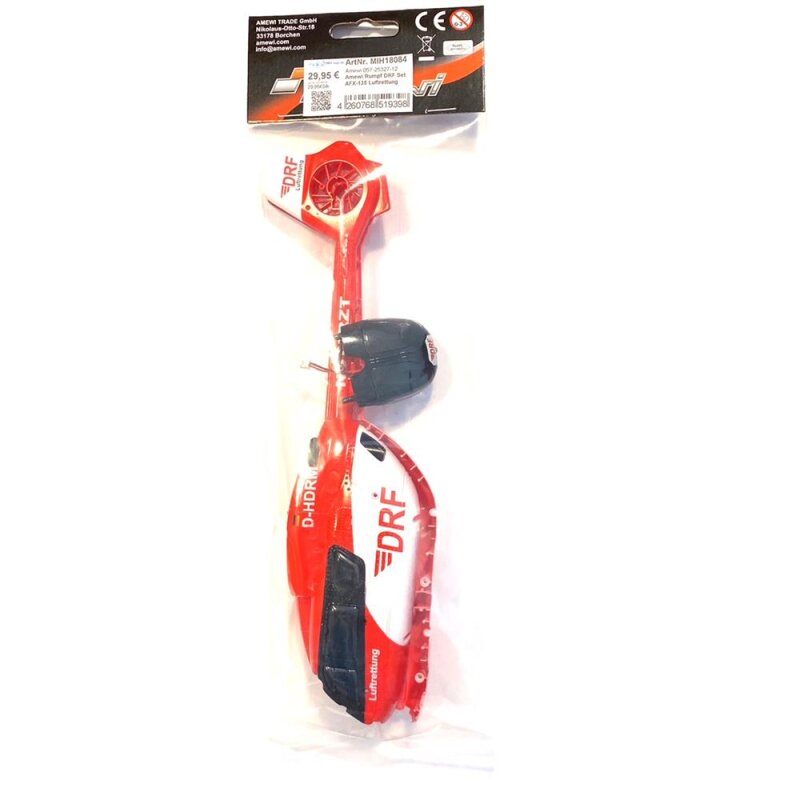 Amewi Rumpf DRF Set AFX-135 Luftrettung brushed
