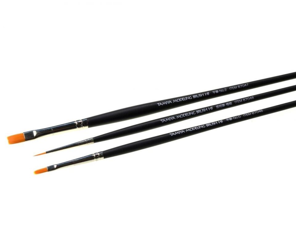 Tamiya Pinsel-Set High Finish - 3-teilig