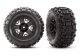 Traxxas 6792 Reifen auf 2.8 Felge schwarz Sledgehammer (2) TSM