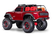 Traxxas TRX-4 Sport High Trail rot 1/10 Crawler RTR Brushed, ohne Akku und Ladeger&auml;t