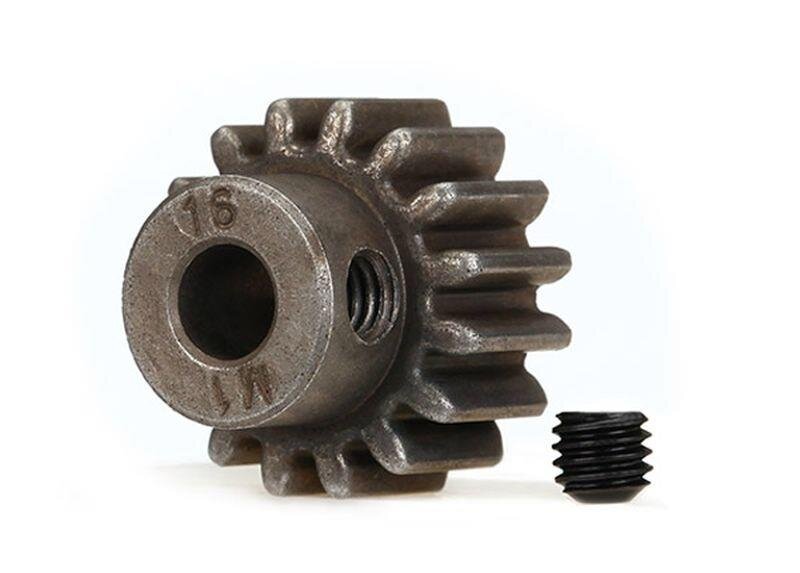 Motorritzel 16 Zähne Modul 1 Stahl, 5mm Welle Traxxas 6489X