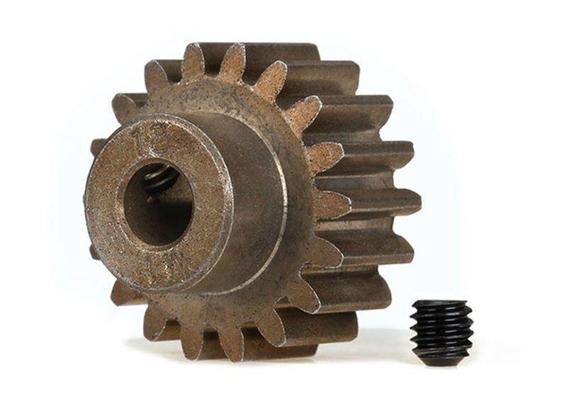 Motorritzel 18 Zähne Modul 1 Stahl, 5mm Welle Traxxas 6491X