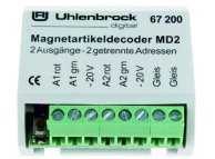 Uhlenbrock 67600 MD2 Magnetartikeldecoder 2-fach