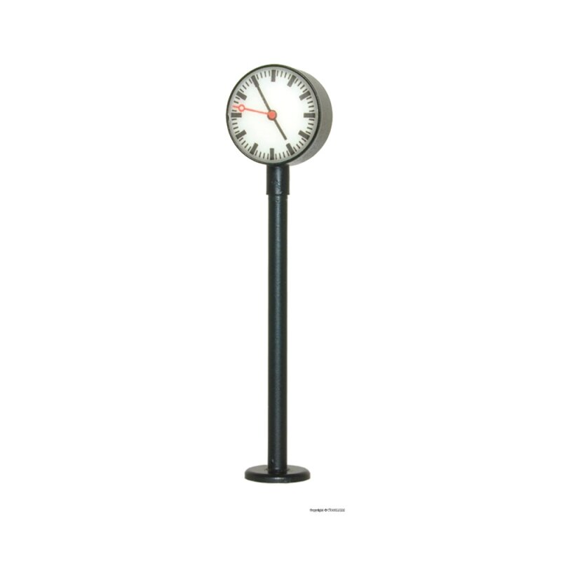 TT Beleuchtete Bahnsteiguhr, LED weiß Viessmann 1480