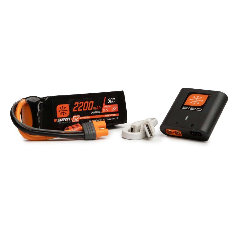 Spektrum SPMXPSA200 Bundle 2200mAh 3S LiPo + S120 Ladegerät