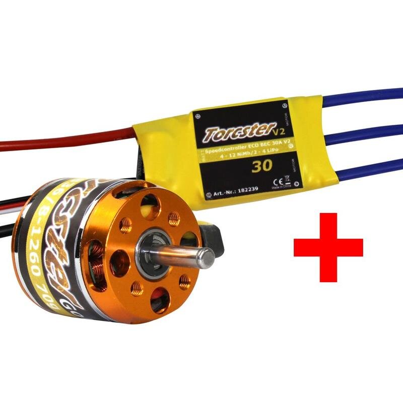 Torcster 181969 Antriebsset S für 2-3s Segler 1500g Kunstfl. 1200g