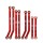INJORA Aluminium High Clearance Link-Set rot für Axial SCX24