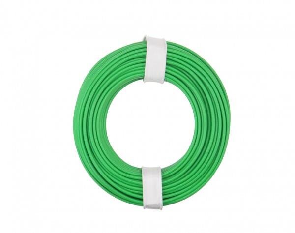 Kupfer Litze 0,25 mm², 10 m, grün