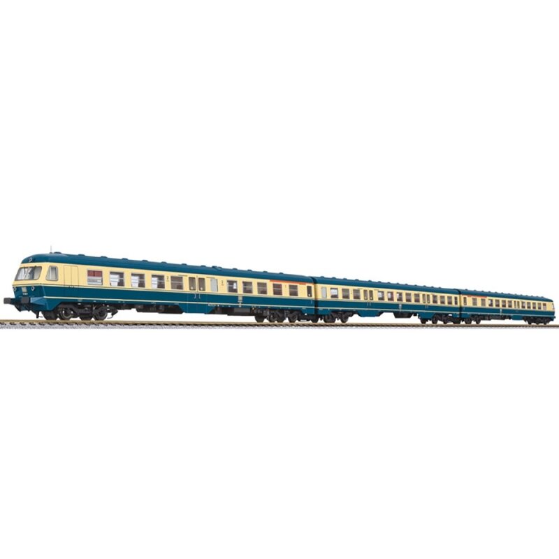 L133155 Liliput H0 Dieseltriebzug 614 DB, 3-teilig, AC digital