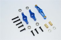 Aluminium Lenkungs-Set mit Kugellager blau GPM Tamiya TT02