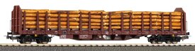 Piko 24610 Stammholztrpwg. Roos-t642 RSBG VI m.Holzladung