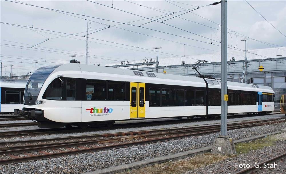 Piko 27505 ~E-Triebwagen/Sound GTW 2/6 THURBO bwegt SBB VI