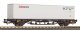 Piko 27720 Containertragwg. Lgjs DSB  V, beladen mit 40`Container DSB