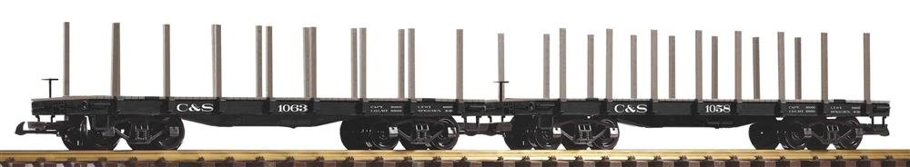Piko 38785 G-2er Set G-Flachwg. C&S mit Rungen