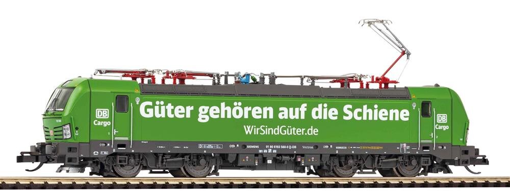 Piko 47394 TT-E-Lok BR 193 DB AG "Güter gehören auf die Bahn" VI + DSS PluX22