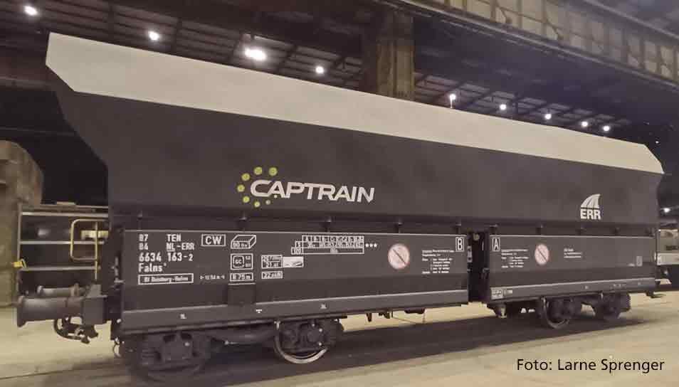 Piko 47749 TT-Schüttgutwg. Captrain VI