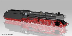Piko 50690 Dampflok BR 03 DB III + DSS PluX22