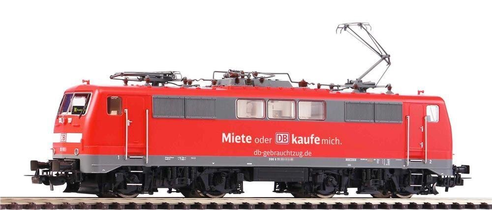 Piko 51960 E-Lok/Sound BR 111 Gebrauchtzug DB AG VI mit Flicken + PluX22 Dec.