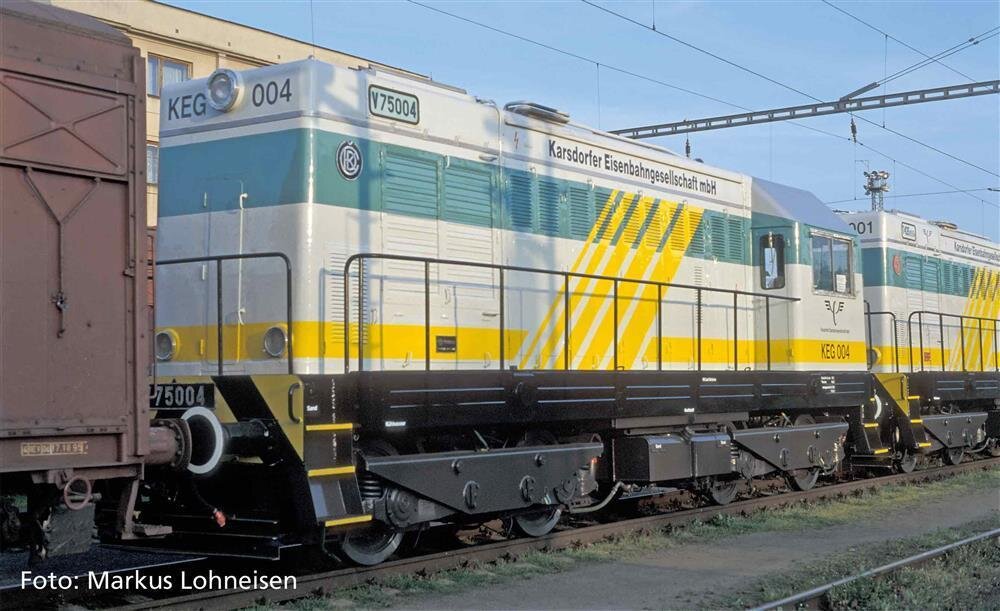 Piko 52949 ~Diesellok/Sound V75 Karsdorf V + PluX22 Dec.