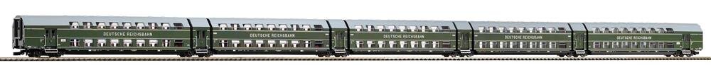 Piko 53124 DoSto-Gliederzug DGBe 12 5-teilig DR III