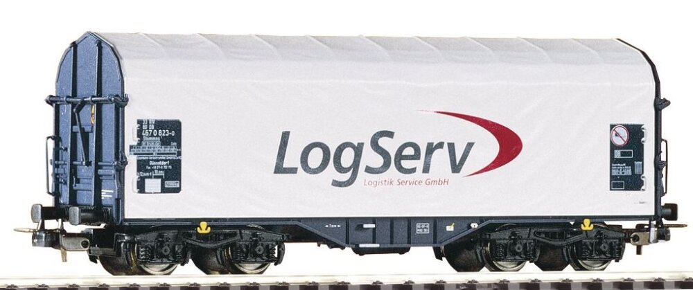 Piko 54393 Schiebeplanenwagen Shimmns "LogServ"