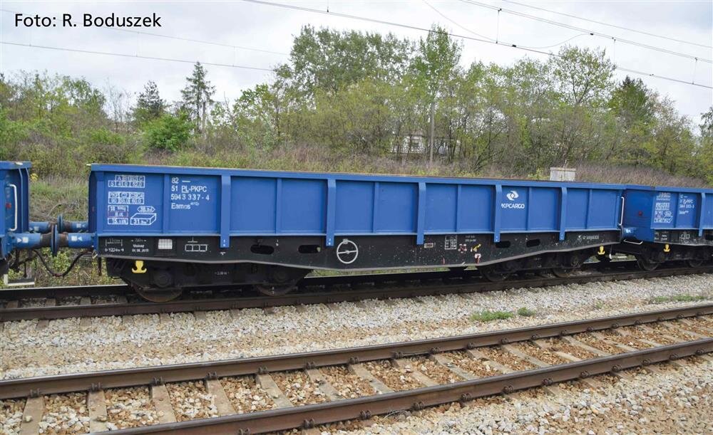 Piko 58285 2er Set Niederbordwg. 401Zp PKP Cargo  VI