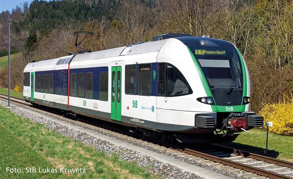 Piko 59129 ~Elektrotriebzug/Sound GTW 2/6 StB VI + 8pol. Dec.